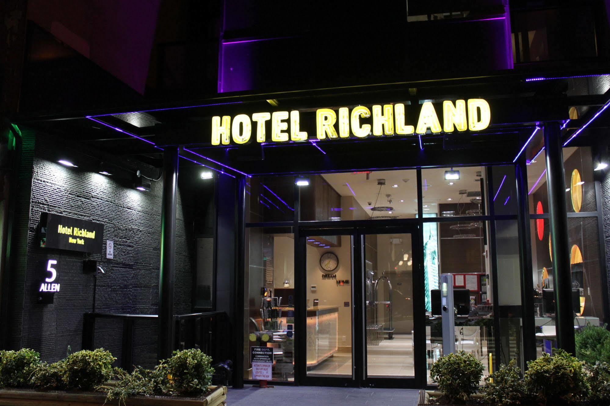 Hotel Richland Les New York Exterior photo